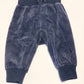 Navy velour pants - Size 00