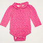 Pink collared bodysuit - Size 0