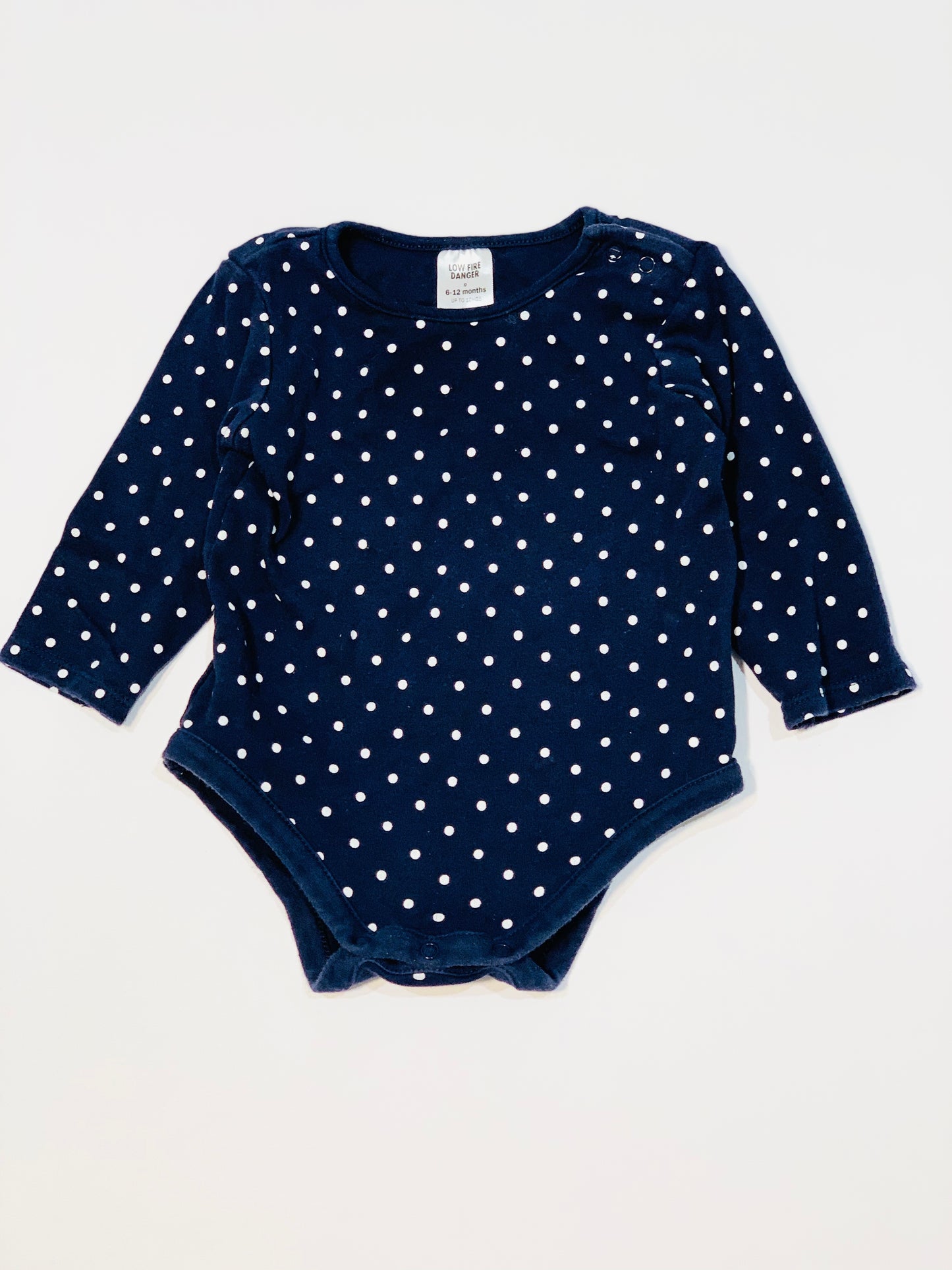 Navy spot bodysuit - Size 0