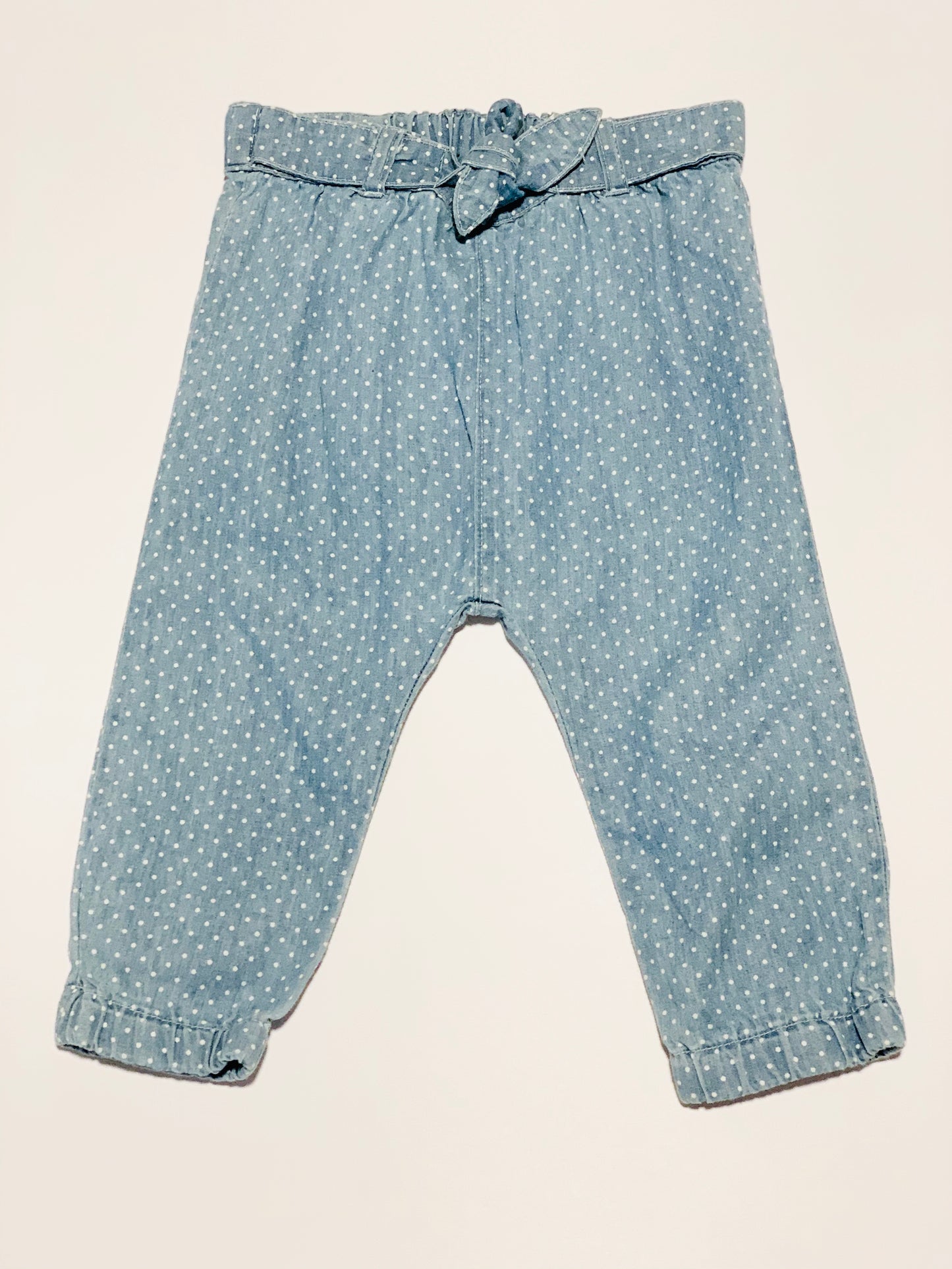 Chambray dot pants - Size 0