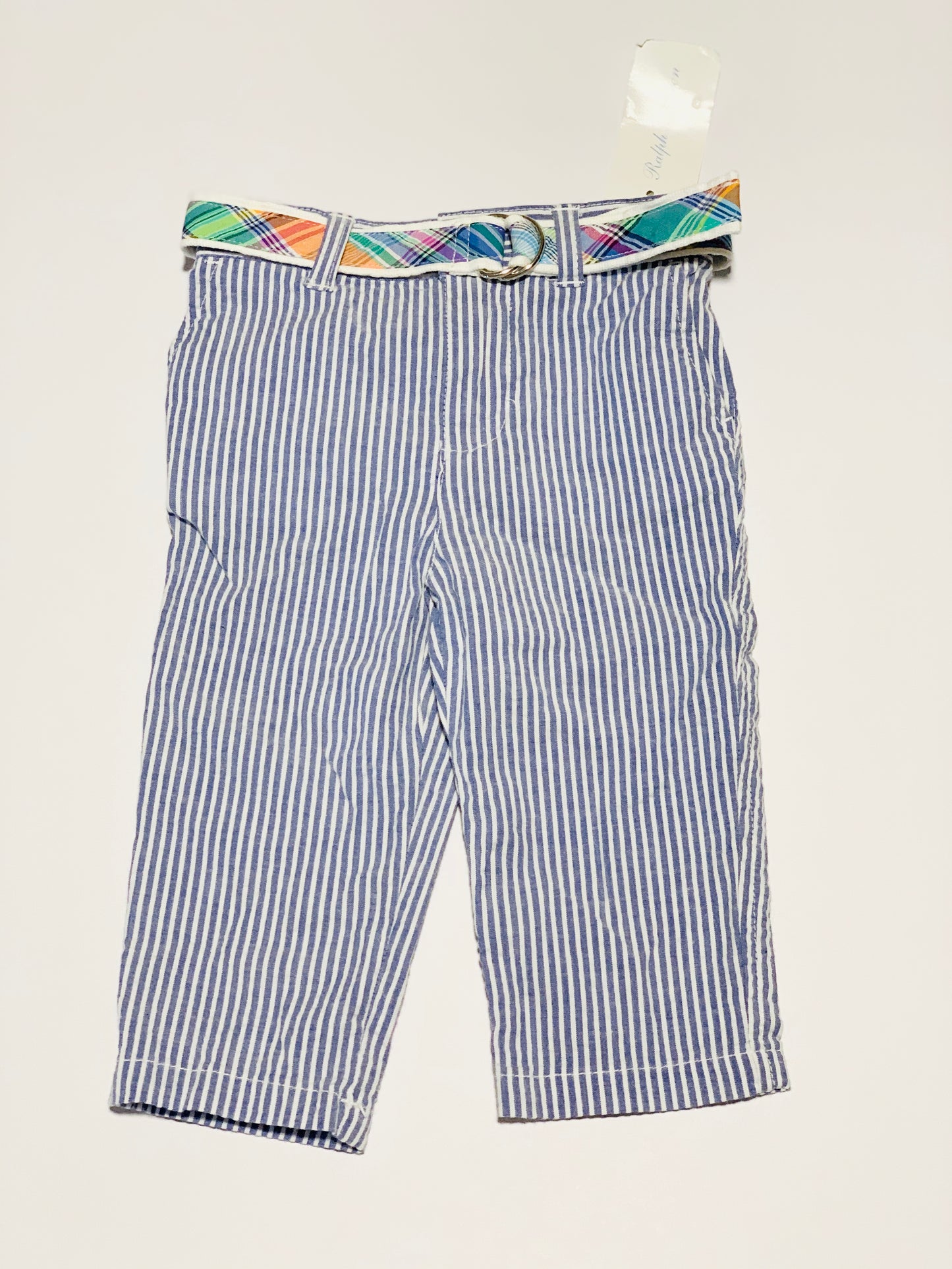 Blue striped pants BNWT - Size 9 months