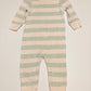 Striped onesie - size 9 months