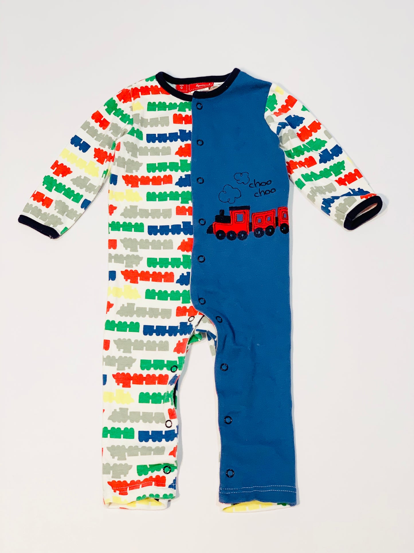 Trains onesie - Size 0