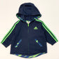 Navy zip jacket - Size 6 months