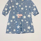 Blue star dress - Size 1