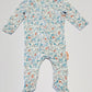 Smocked floral onesie - Size 000