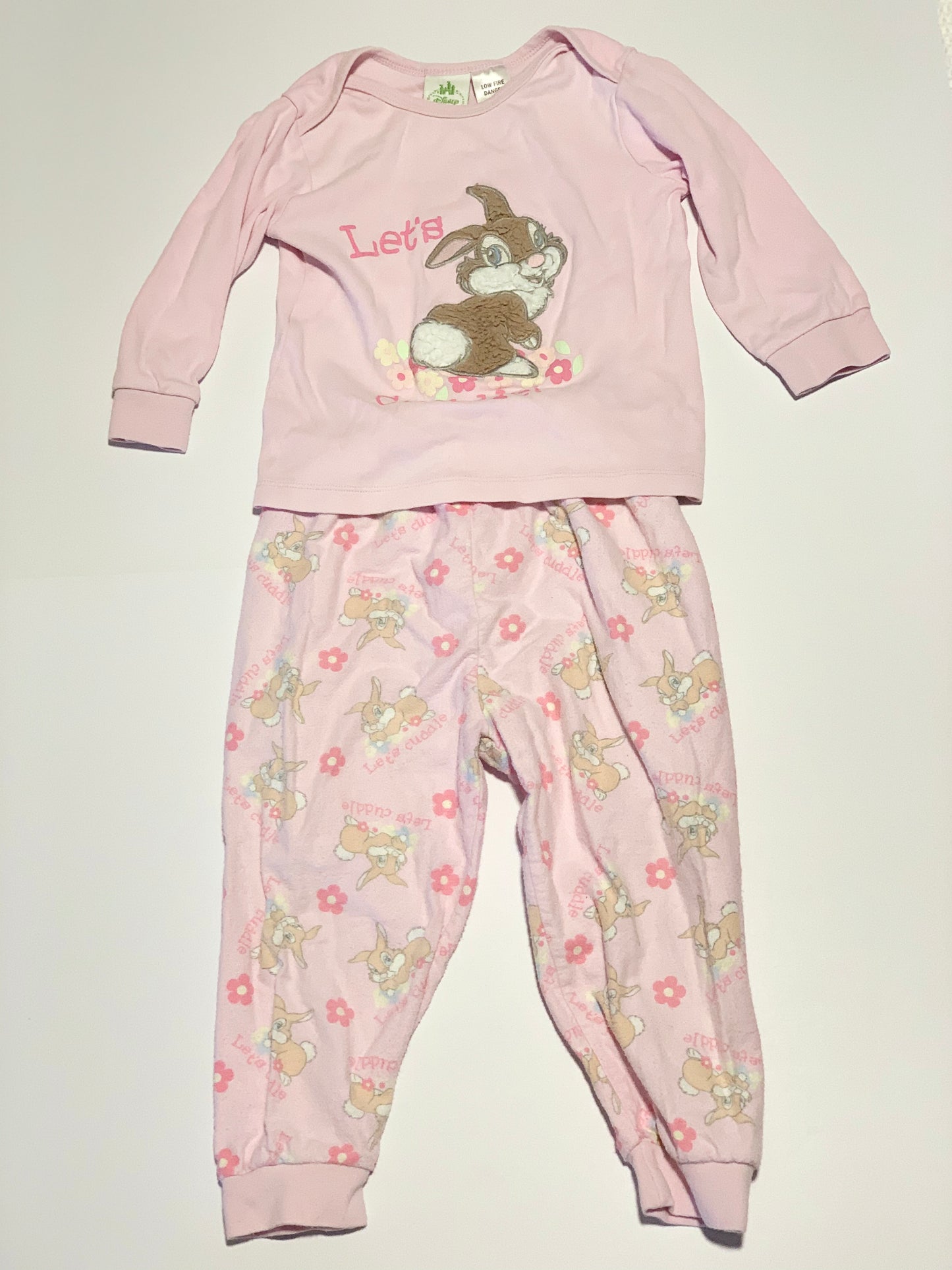 Pink Thumper pyjama set - Size 2