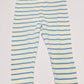 Blue stripe leggings - Size 2