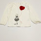 Red heart top - Size 2