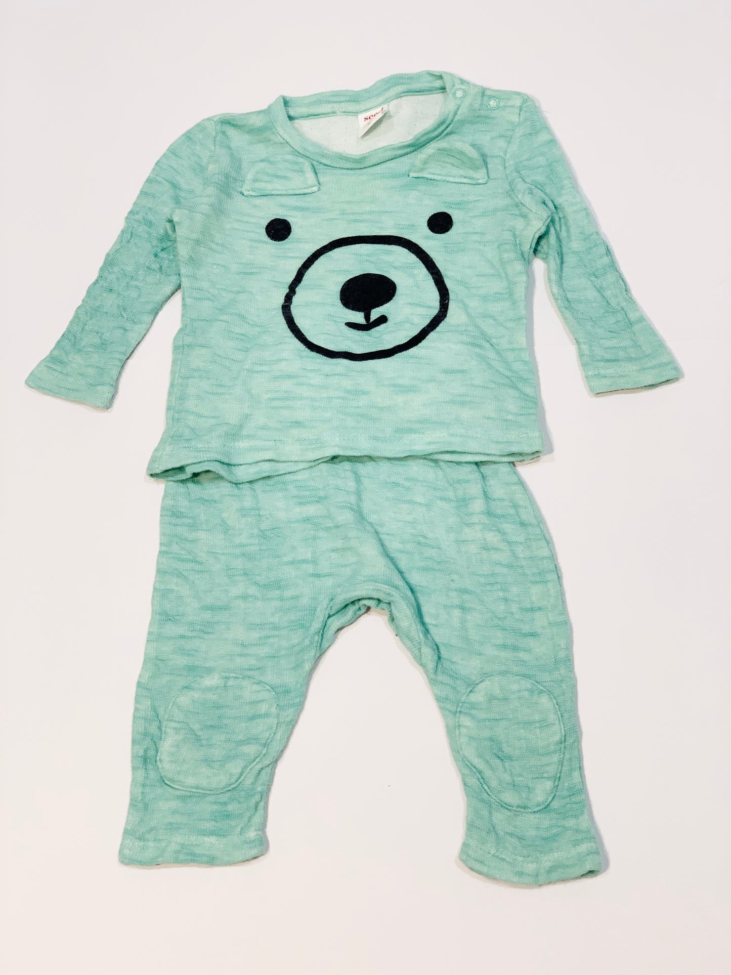Green bear set - Size 00