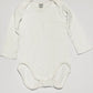 Ribbed white bodysuit - Size 2