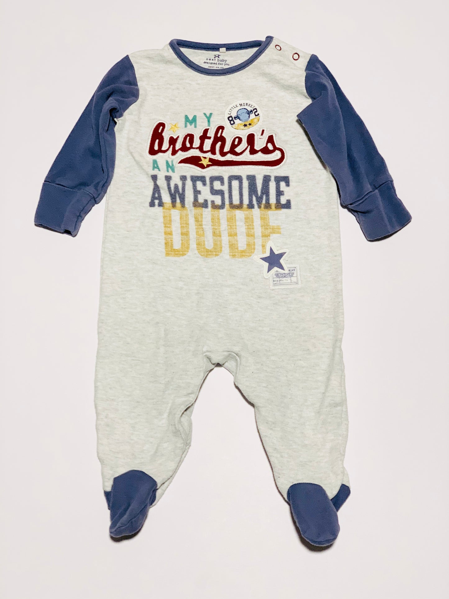 Awesome brother onesie - size 00