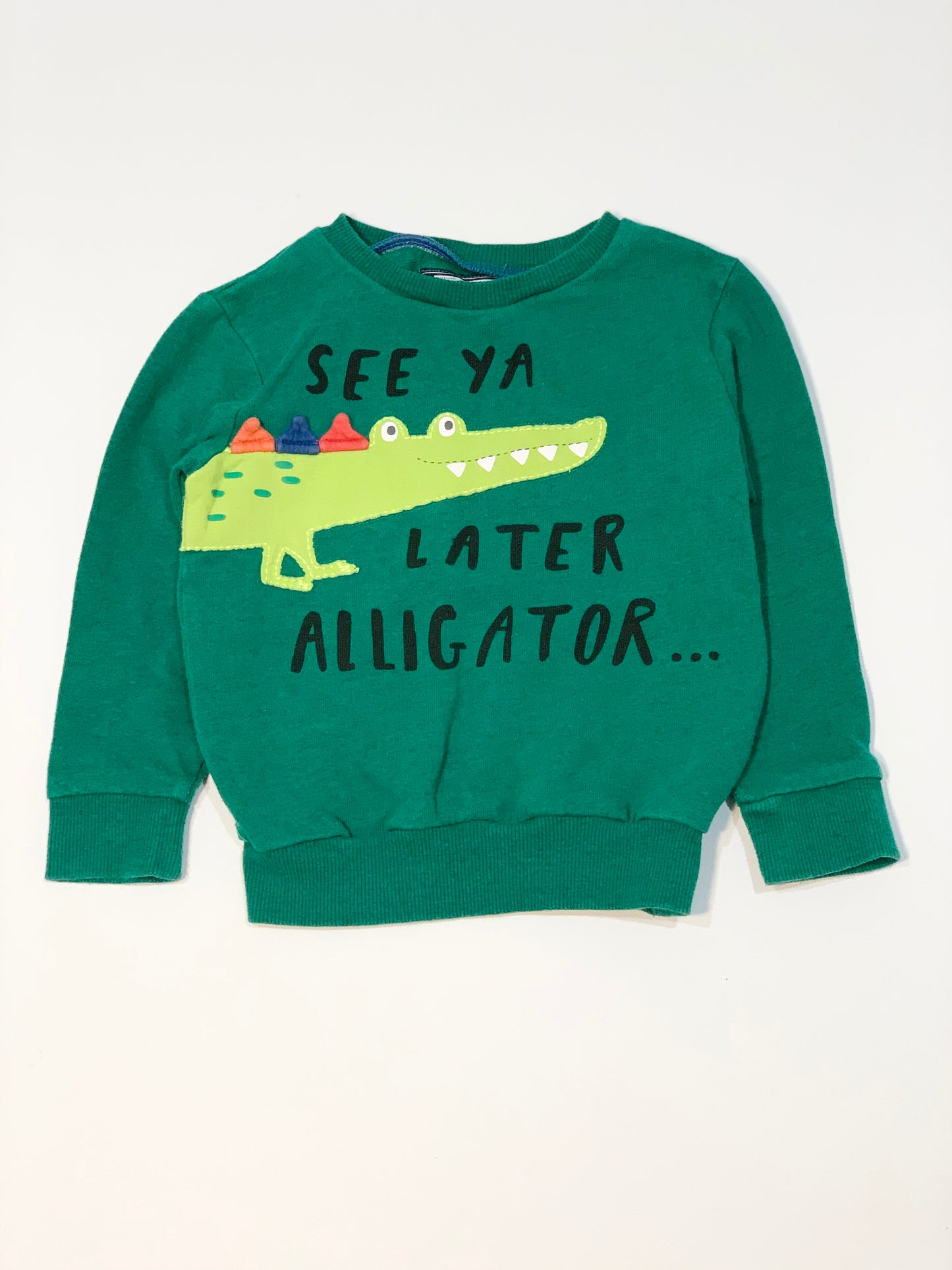 Alligator sweater - Size 1