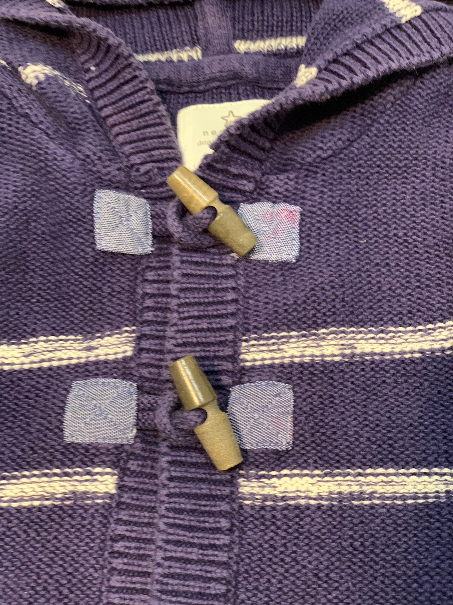 Hooded knit jacket - Size 1
