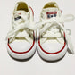White Chuck Taylor shoes - size 12 months