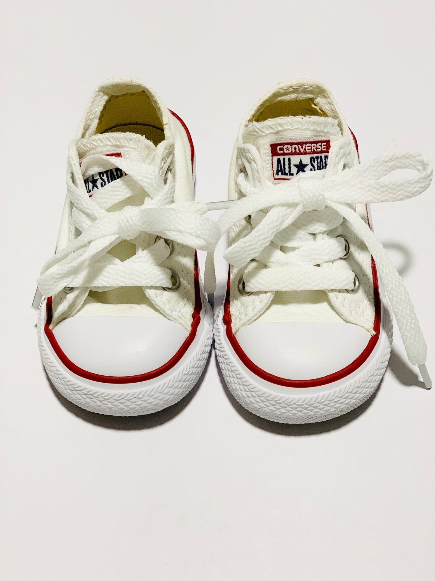 White Chuck Taylor shoes - size 12 months