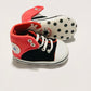 Hi-top soft chucks - size 0-3 months