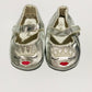 Silver princess soft shoes - Size 3-6 months