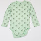 Green hedgehog bodysuit - Size 2