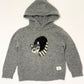 Woollen racoon hoodie - Size 2
