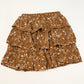Floral ruffle skirt - Size 2