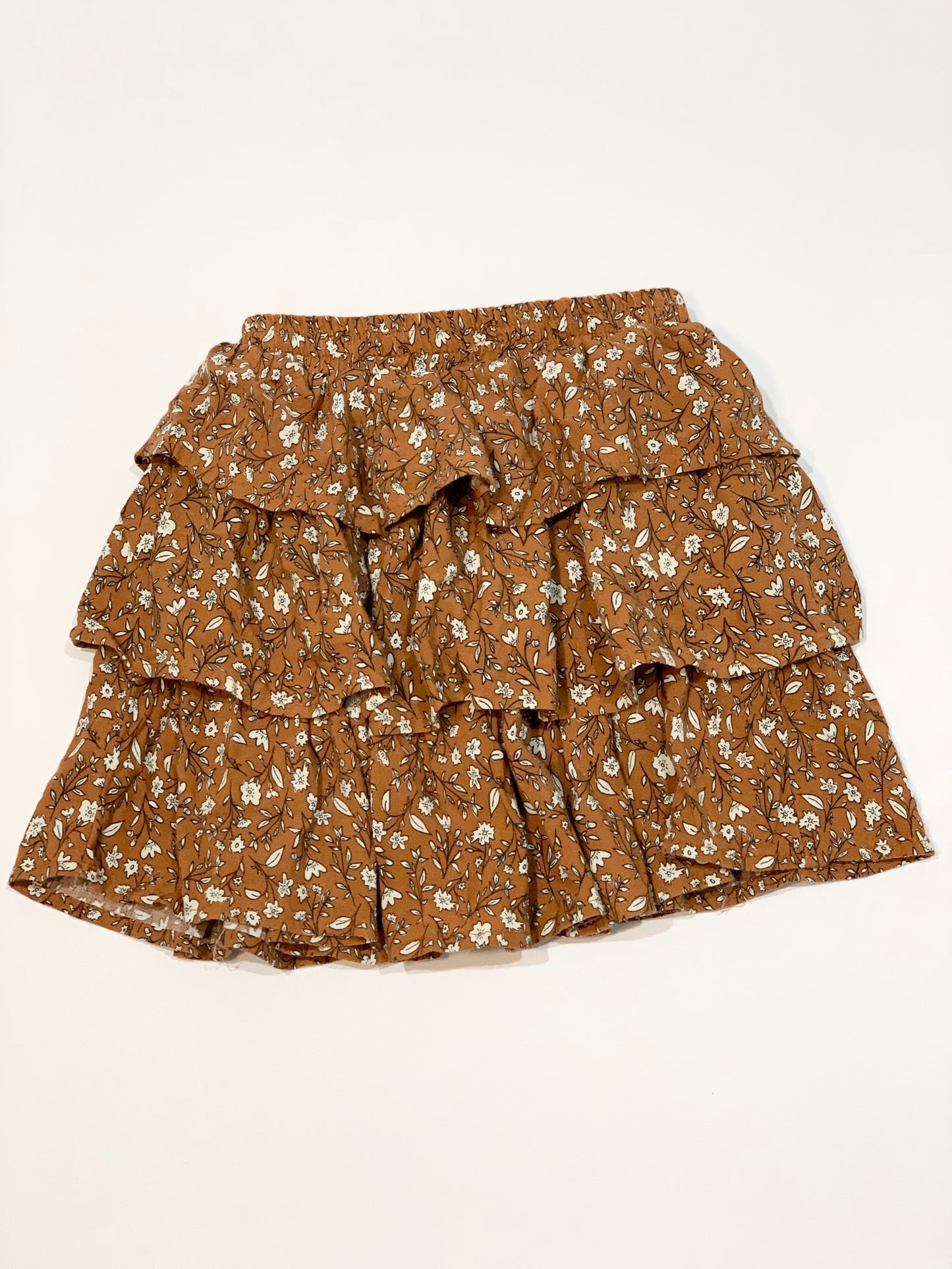 Floral ruffle skirt - Size 2