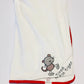 White velour wrap