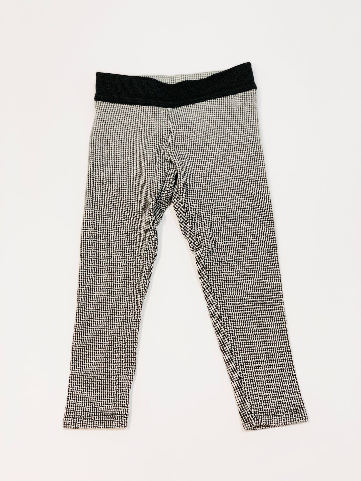Houndstooth leggings - Size 2