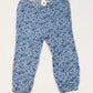 Blue floral harem pants - Size 2