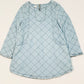 Blue quilted dress - Size 2-3