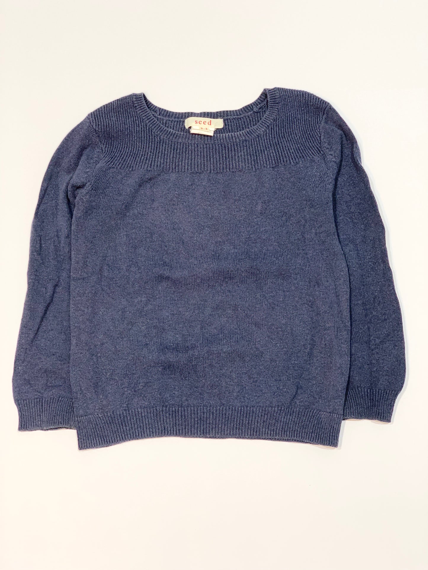 Navy knit jumper - Size 2-3
