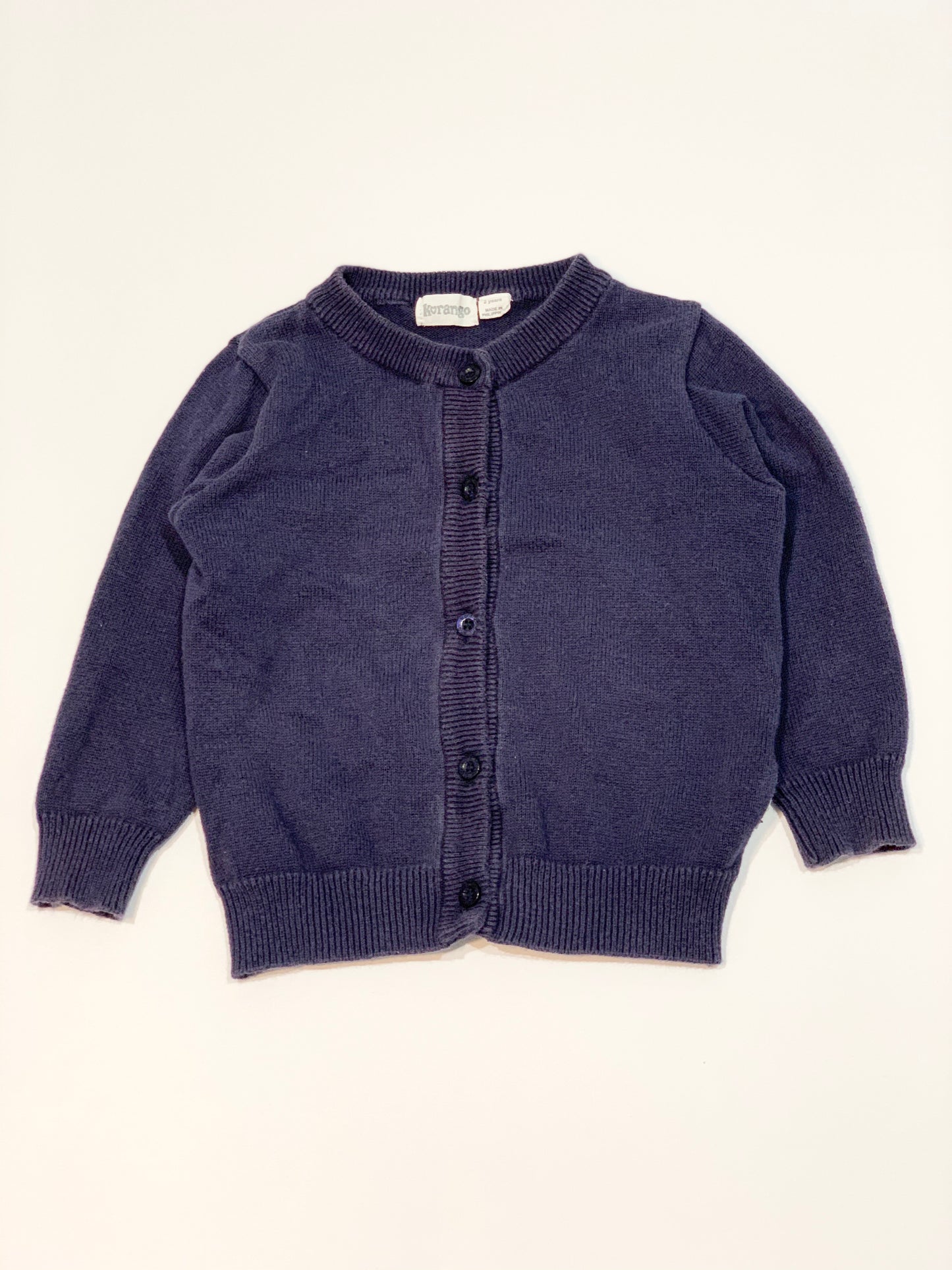 Navy cardigan - Size 2