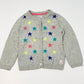 Grey stars cardigan - Size 2