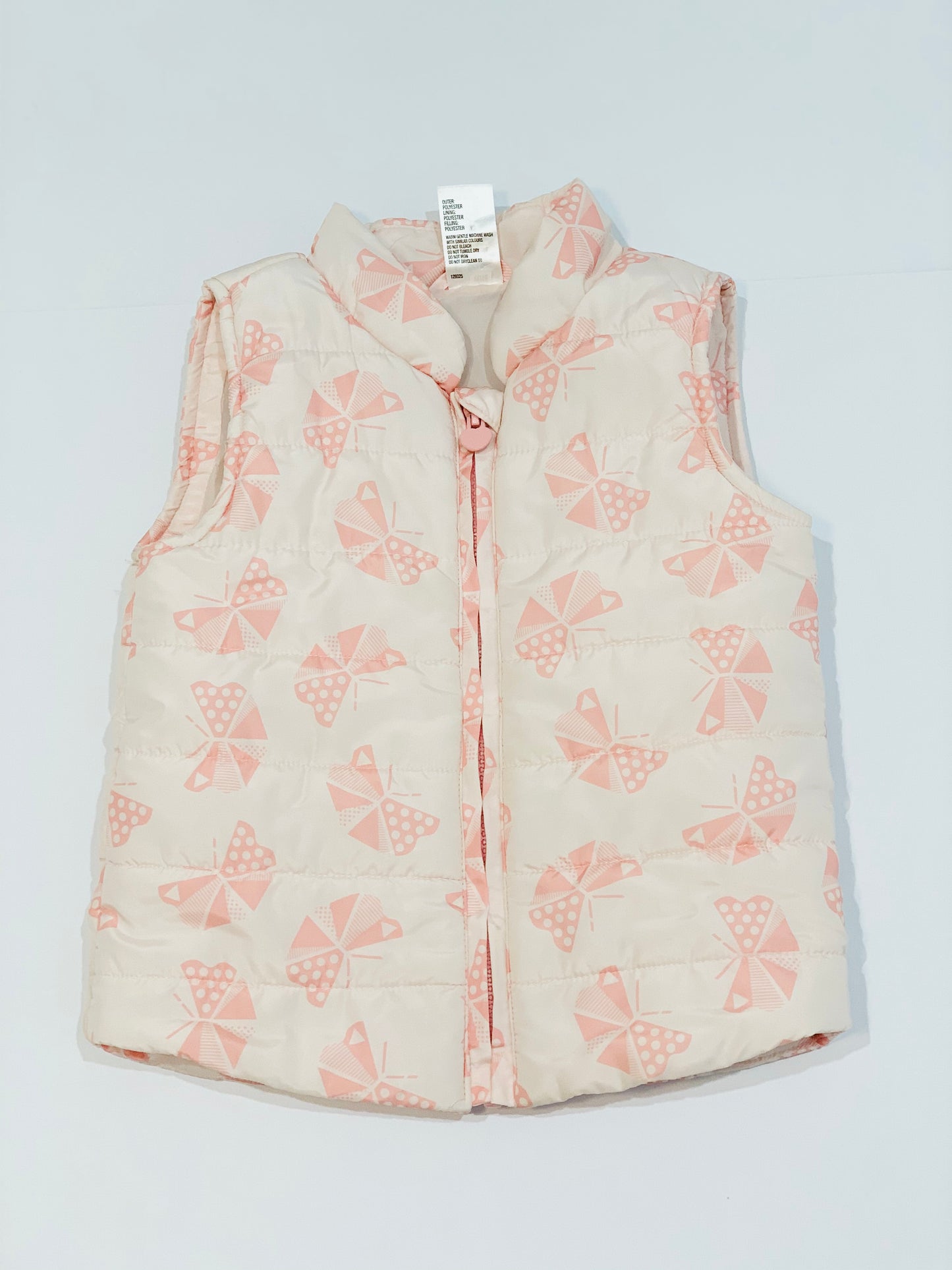 Butterflies puffer vest - Size 3