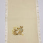 Vintage pure wool embroidered blanket