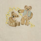 Vintage pure wool embroidered blanket