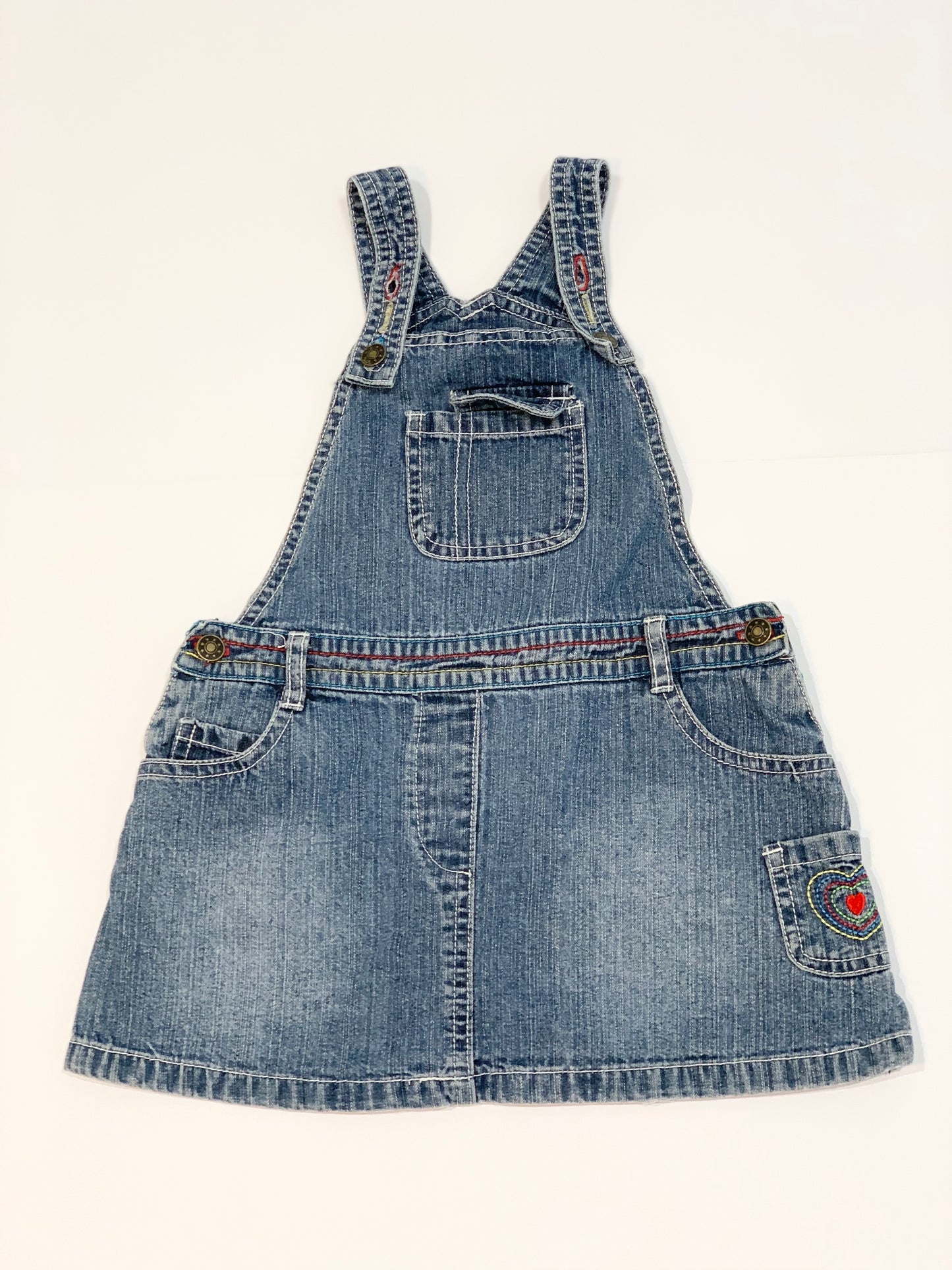 Denim pinafore - Size 3