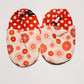 Soft cotton booties - size 6-12 months