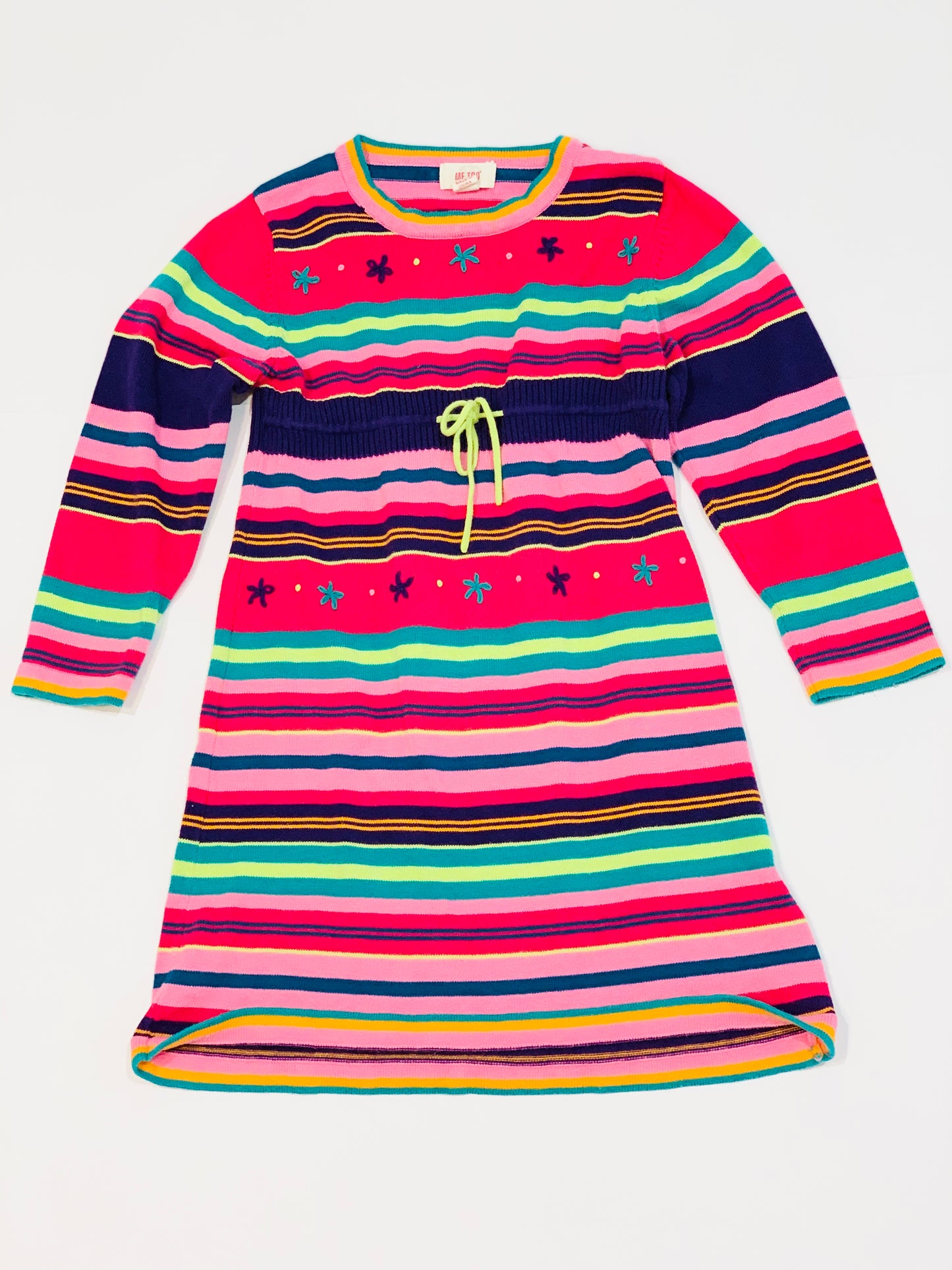 Striped knit dress - Size 3