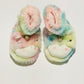 Rainbow fluffy unicorn boots - size 18-24 months
