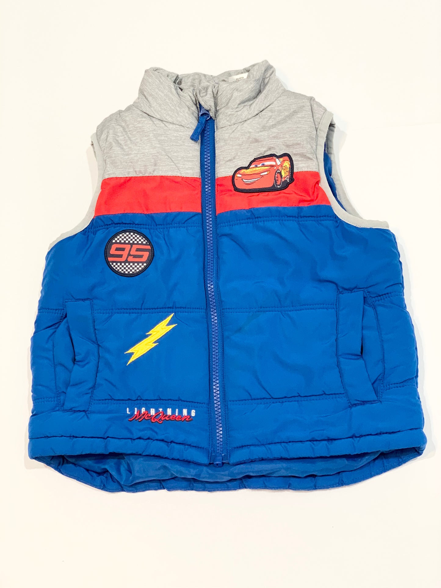 Cars puffer vest - Size 3