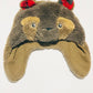 Fluffy bear beanie - Size 2-3 years