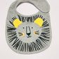 Grey lion bib - One size