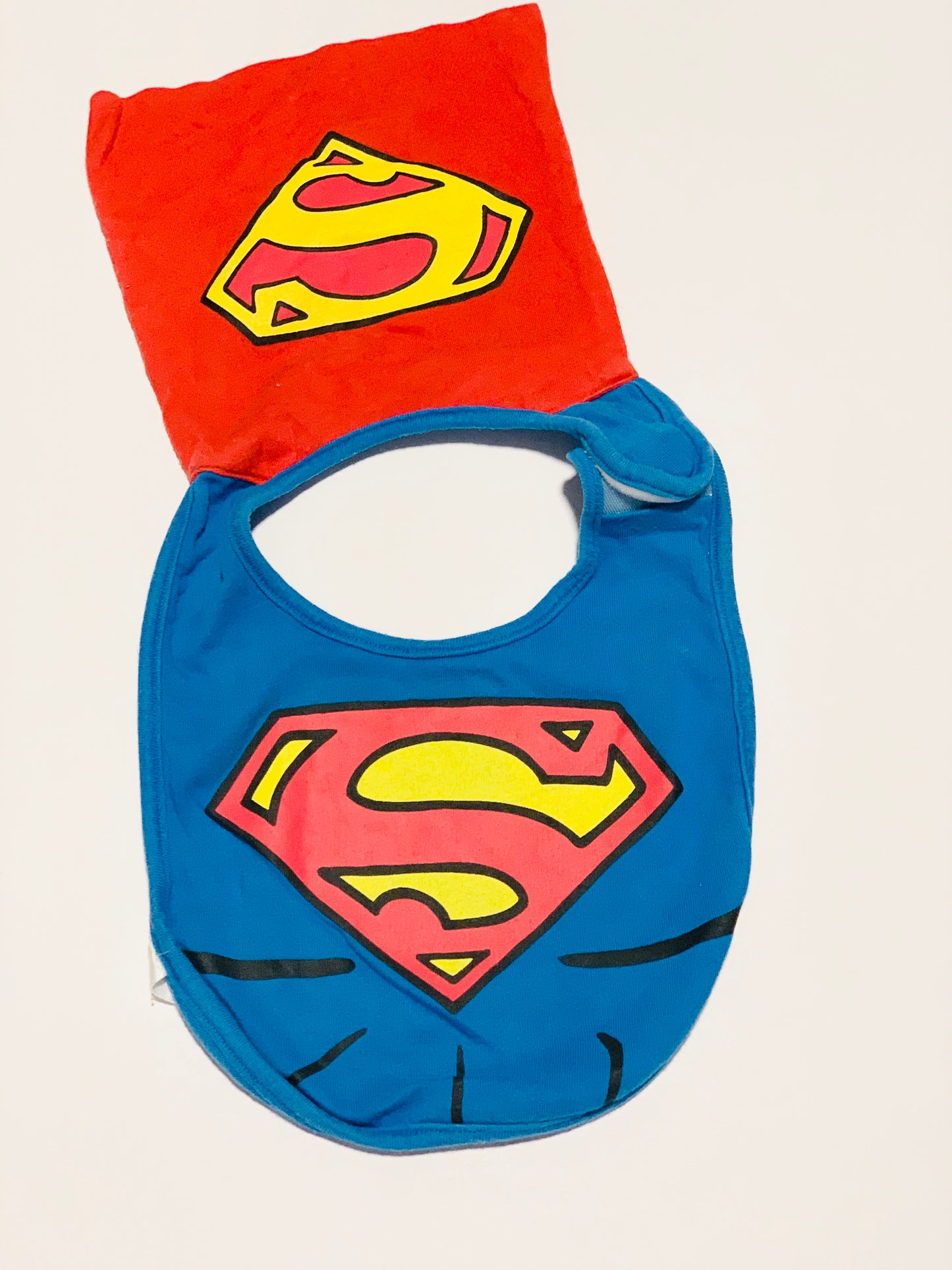 Superman cape bib - One size