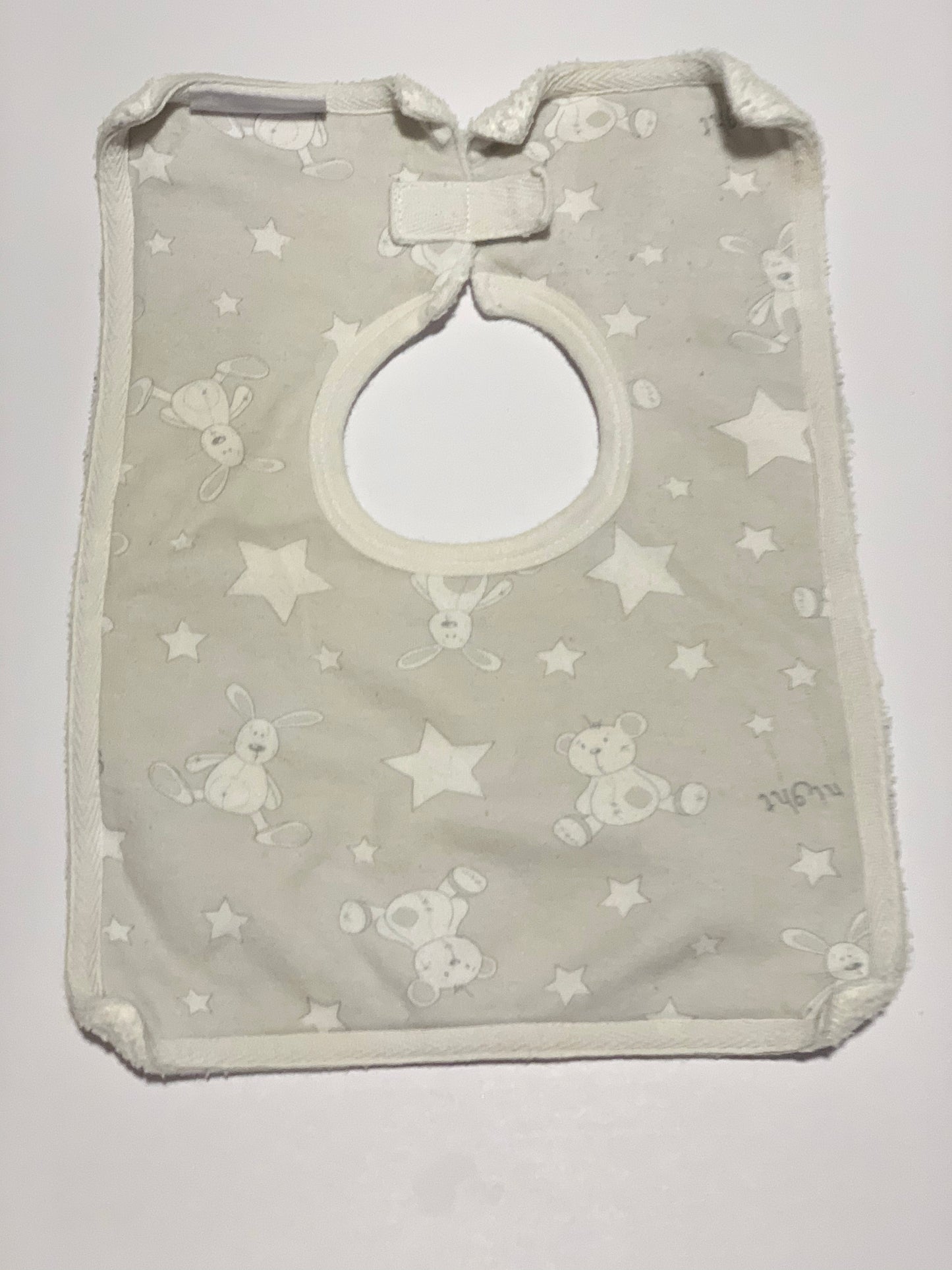 Grey teddies bib - One size