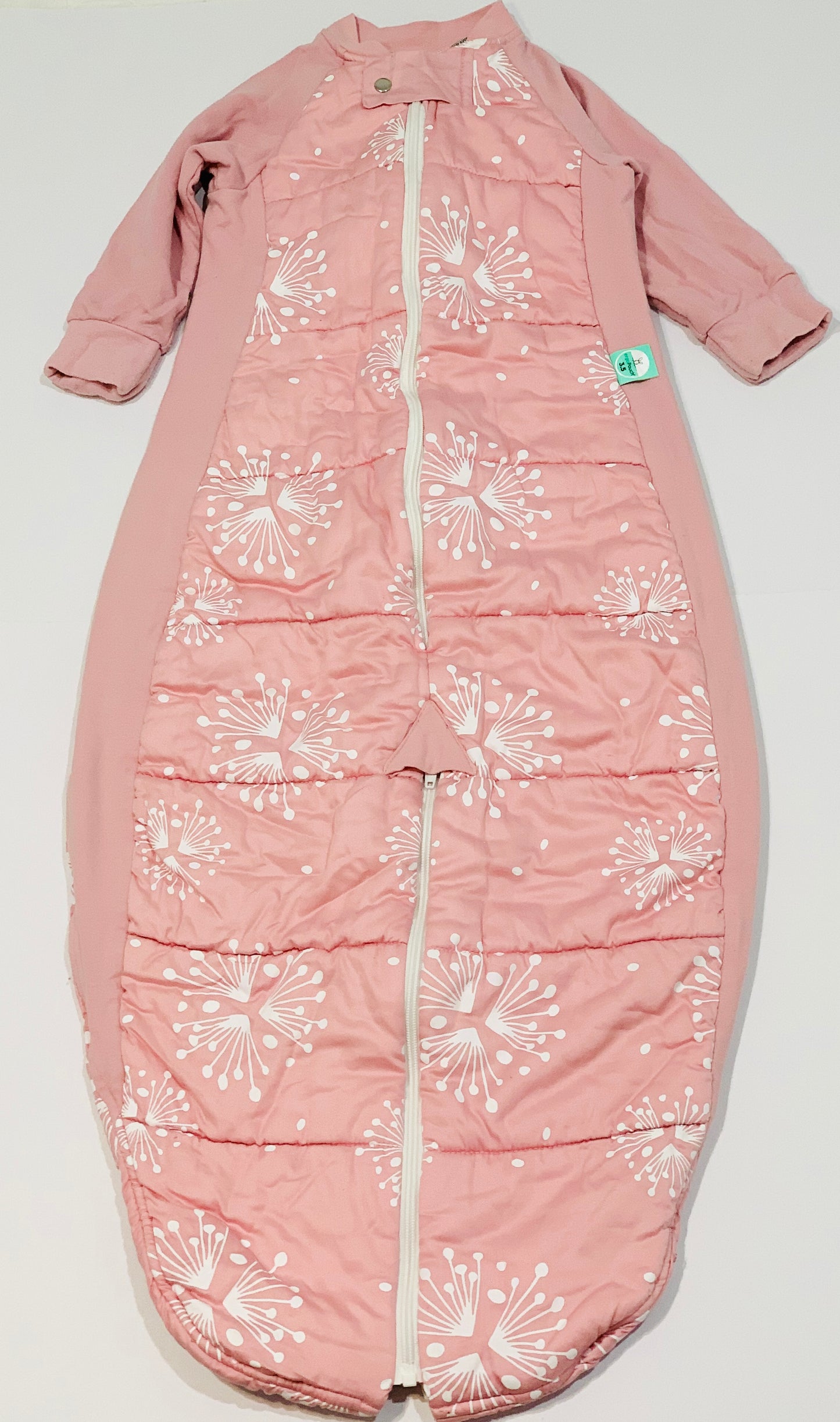 Pink 3.5 tog sleep suit bag - Size 2-4 years