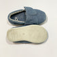 Blue velcro shoes - Size UK5