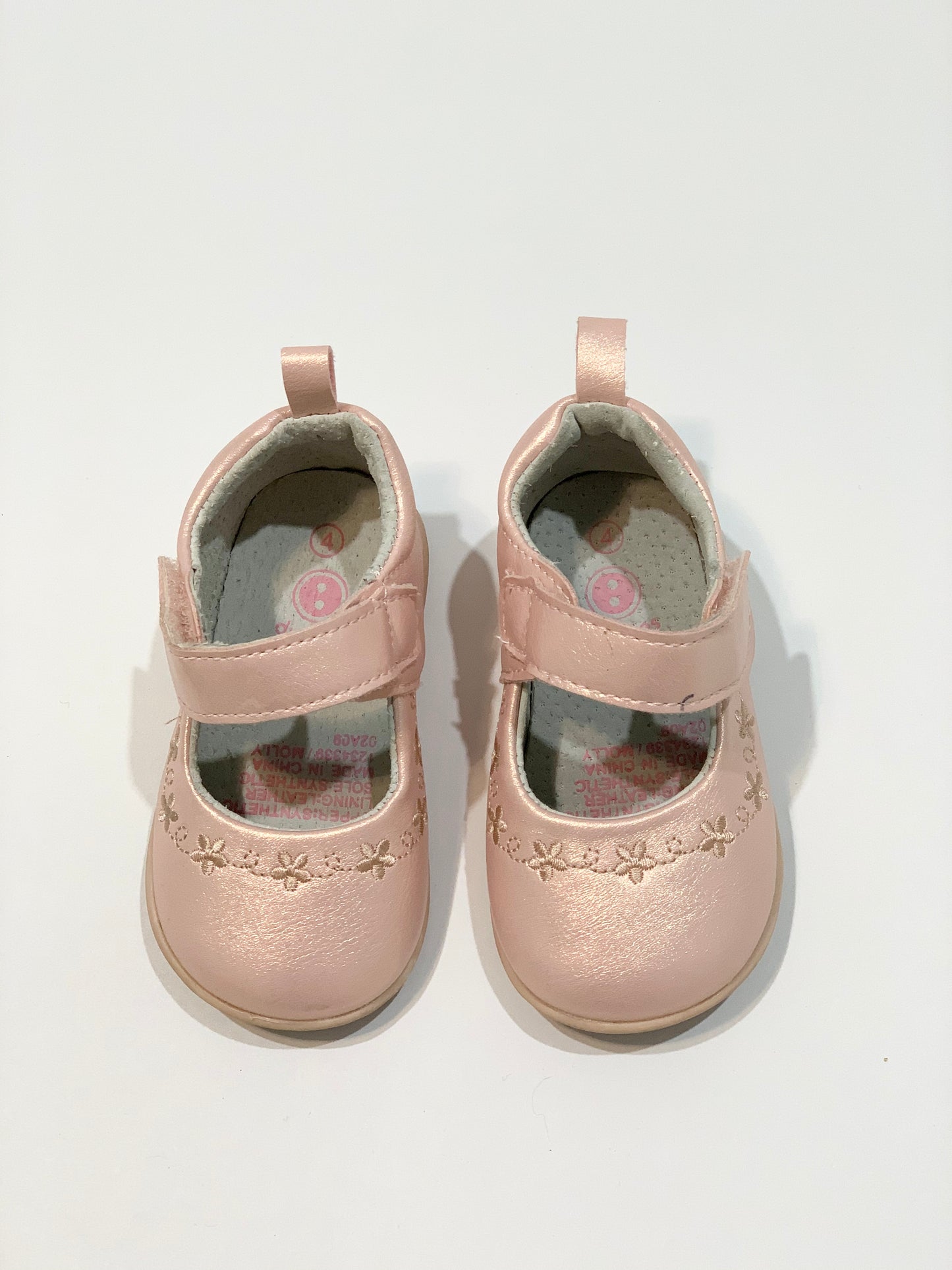 Pink Mary-Janes - Size AU4