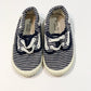 Striped canvas shoes - Size EU24