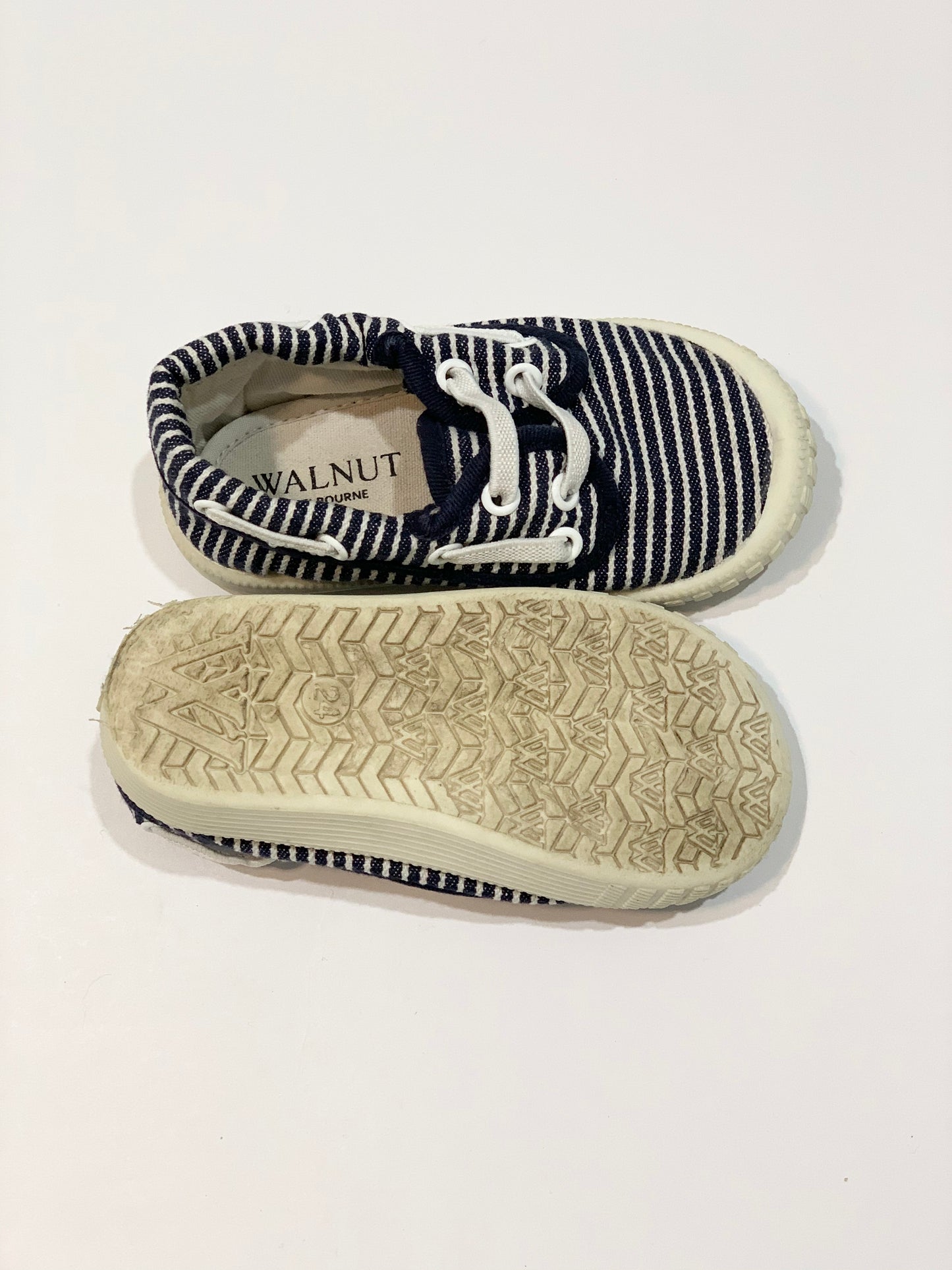 Striped canvas shoes - Size EU24